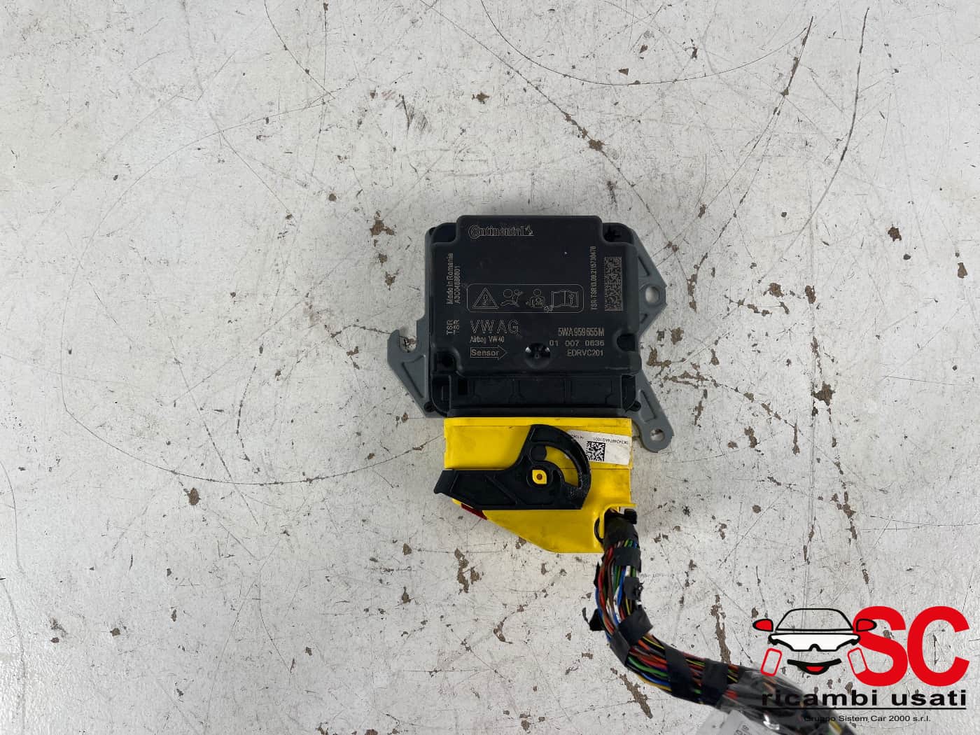 Centralina Airbag Audi A3 5WA959655M - 41696 Centralina Airbag Audi A3 5WA959655M - 41696