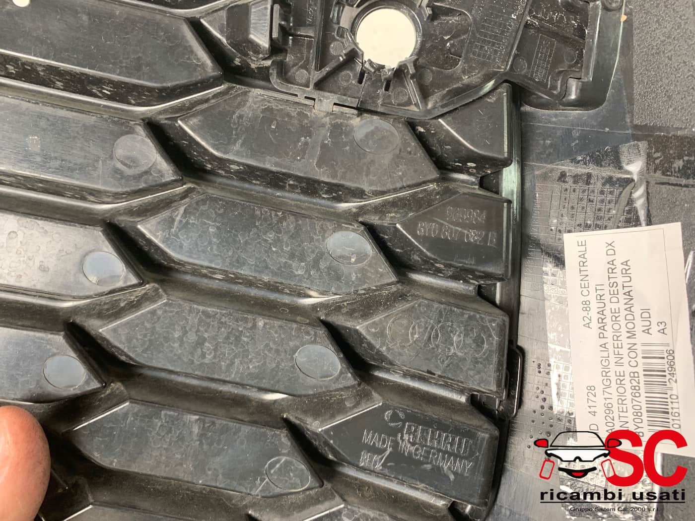 Griglia Paraurti Anteriore Audi A3 1.4 Ibrida 8Y0807682B - 41728