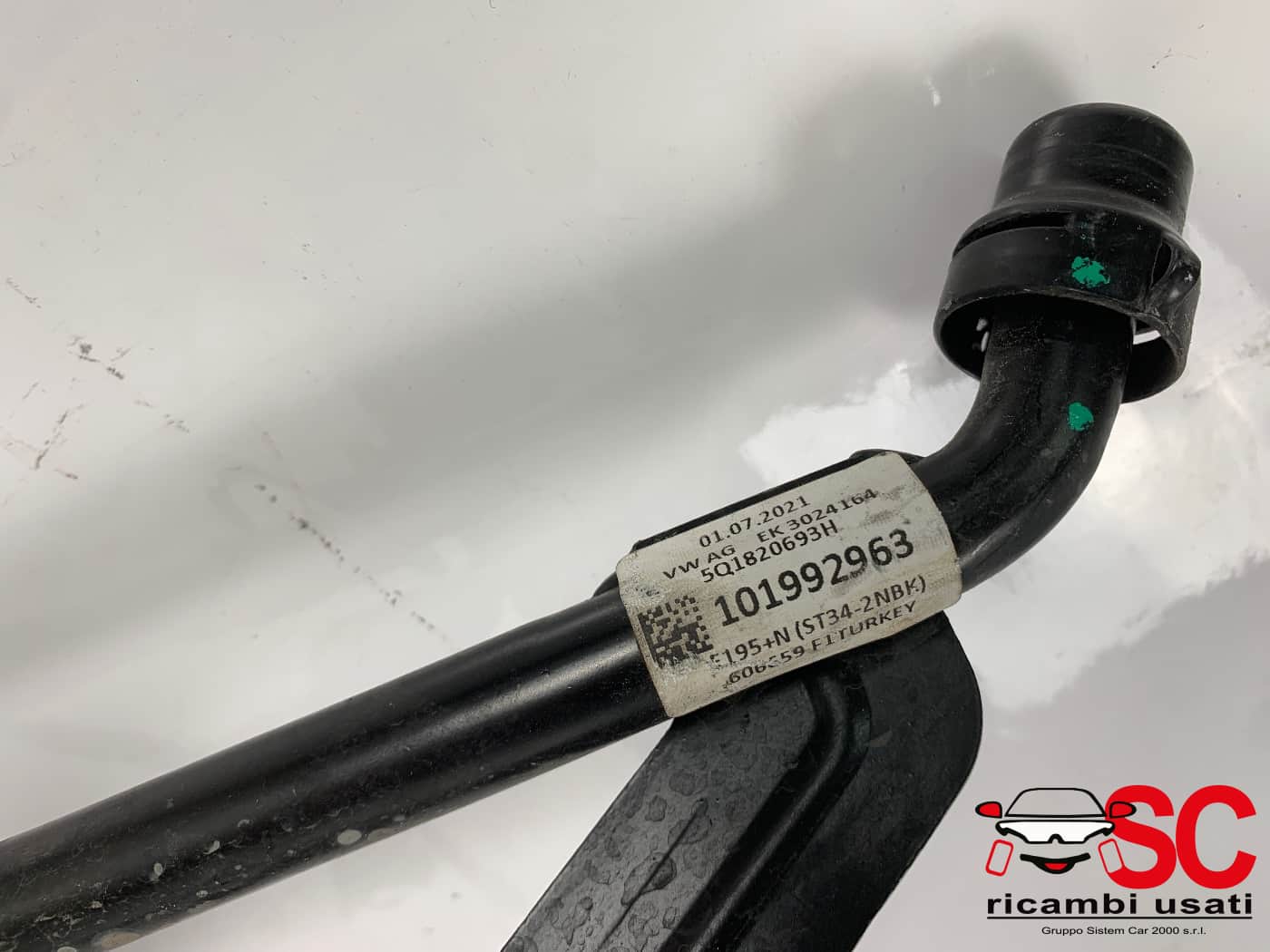 Tubo Liquido Raffreddamento Audi A3 1.4 Ibrida 5Q1820693H - 41733 Tubo Liquido Raffreddamento Audi A3 1.4 Ibrida 5Q1820693H - 41733