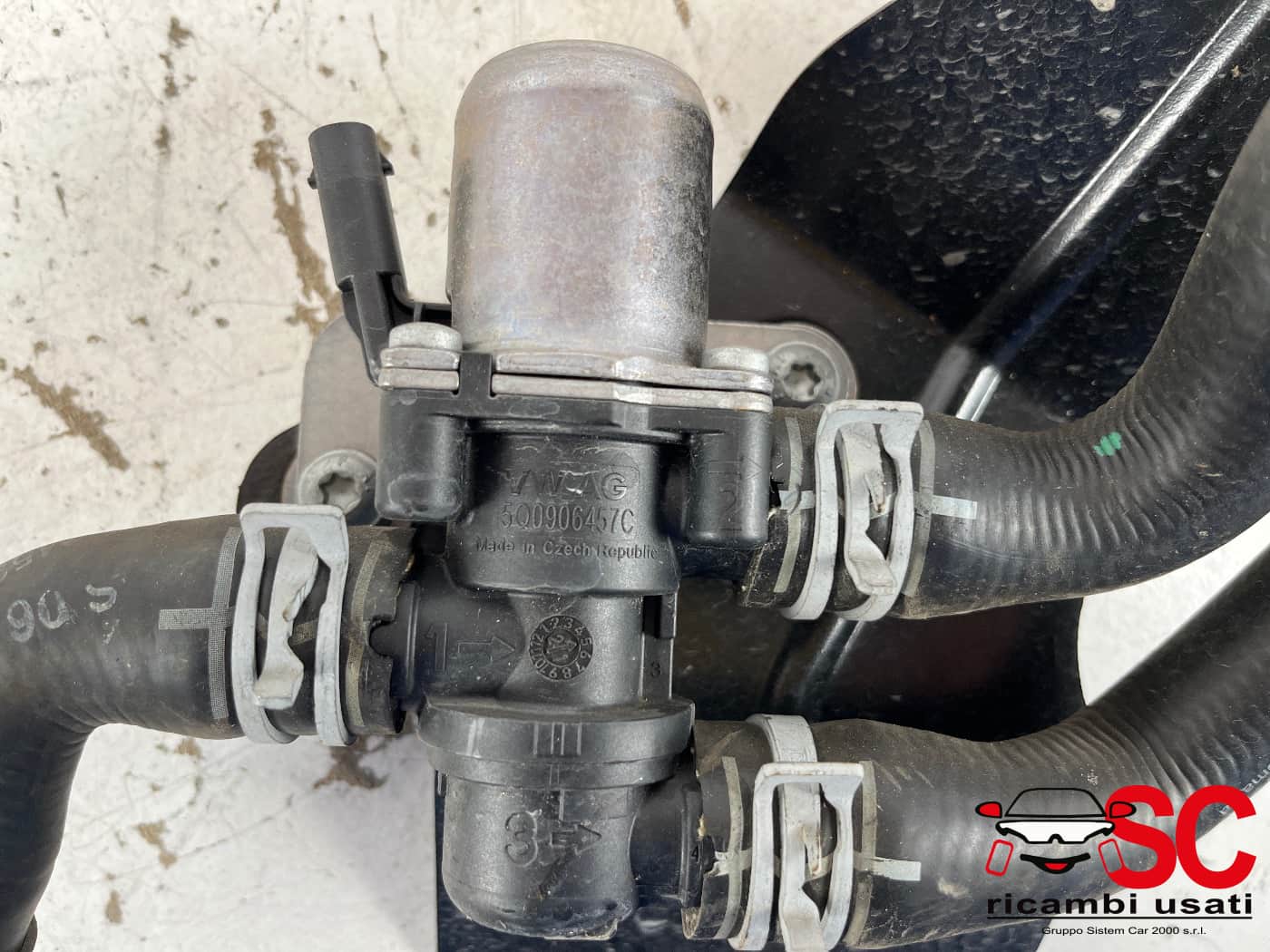 Valvola Liquido Refrigerante Audi A3 8y 1.4 Ibrida 5Q0906457C - 41753 Valvola Liquido Refrigerante Audi A3 8y 1.4 Ibrida 5Q0906457C - 41753