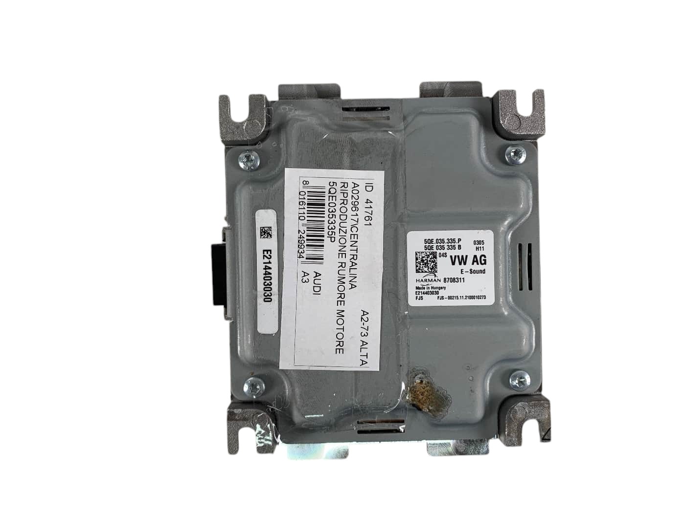 Centralina Rumore Motore Audi A3 8y 5QE035335P 5QE035335R - 41761