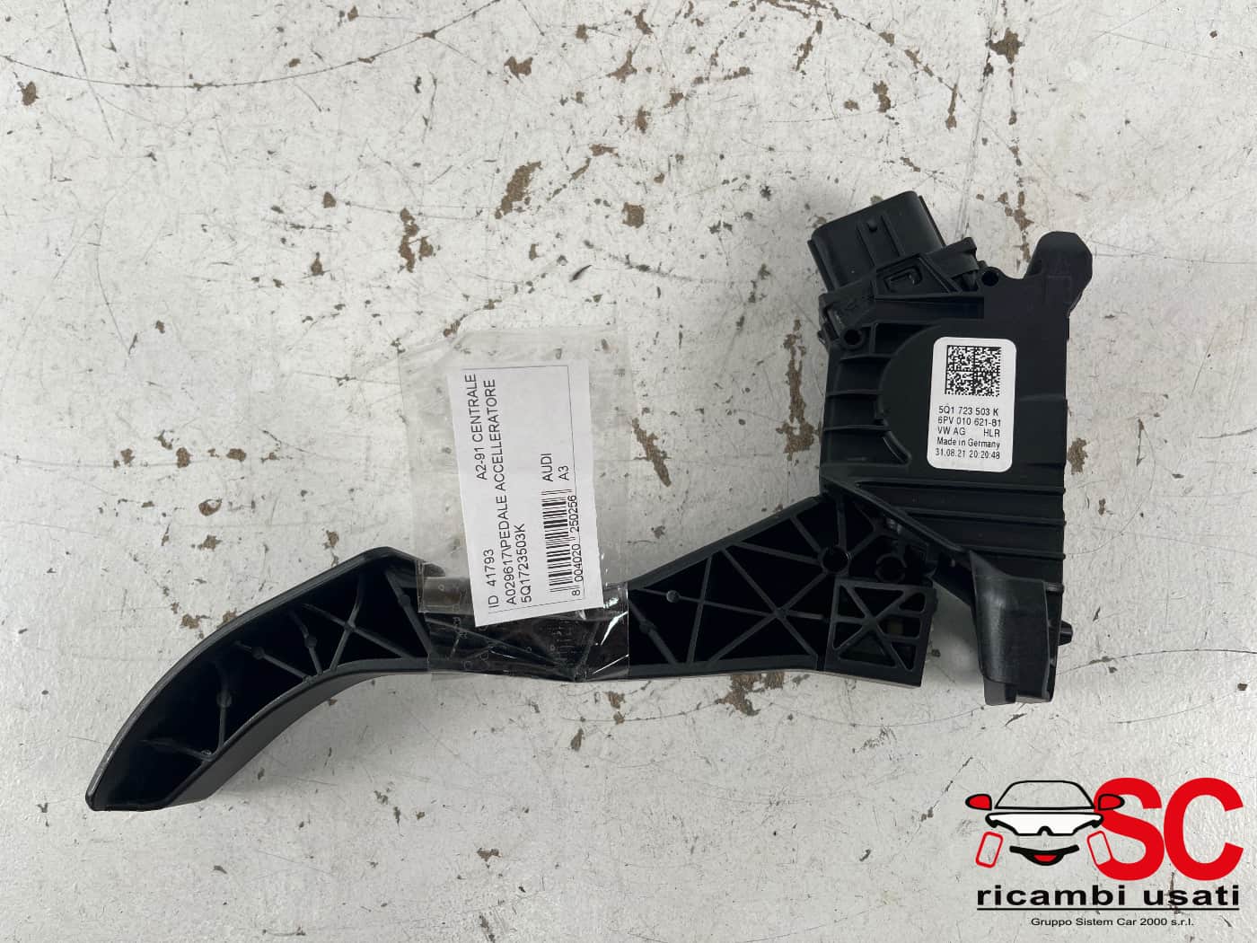 Pedale Acceleratore Audi A3 8y 1.4 Ibrida 5Q1723503K - 41793