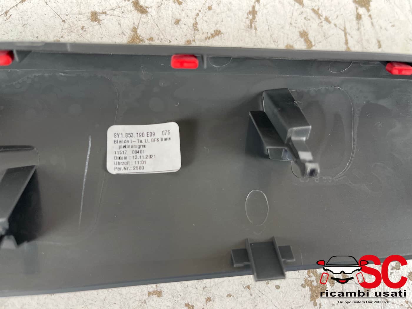 Modanatura Plancia Cruscotto Audi A3 8y 8Y1853190 - 41797 Modanatura Plancia Cruscotto Audi A3 8y 8Y1853190 - 41797