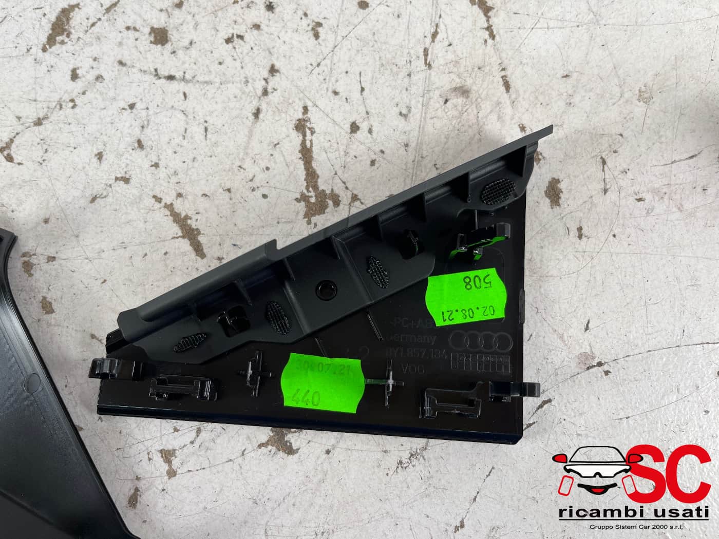 Modanatura Plancia Cruscotto Audi A3 8y 8Y1857186 8Y1857185 - 41802 Modanatura Plancia Cruscotto Audi A3 8y 8Y1857186 8Y1857185 - 41802