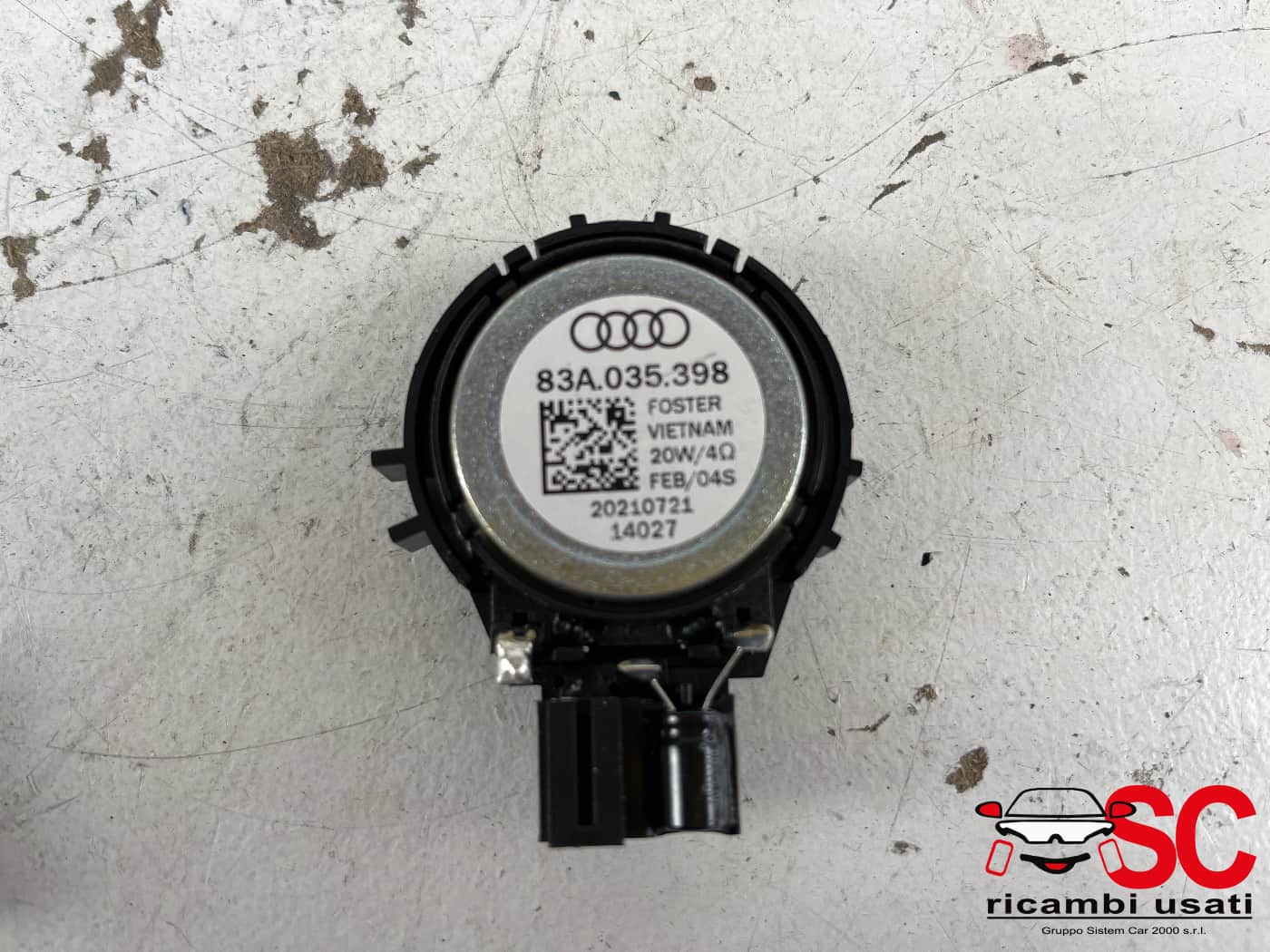 Tweeter Anteriore Audi A3 8y 83A035398 - 41803 Tweeter Anteriore Audi A3 8y 83A035398 - 41803