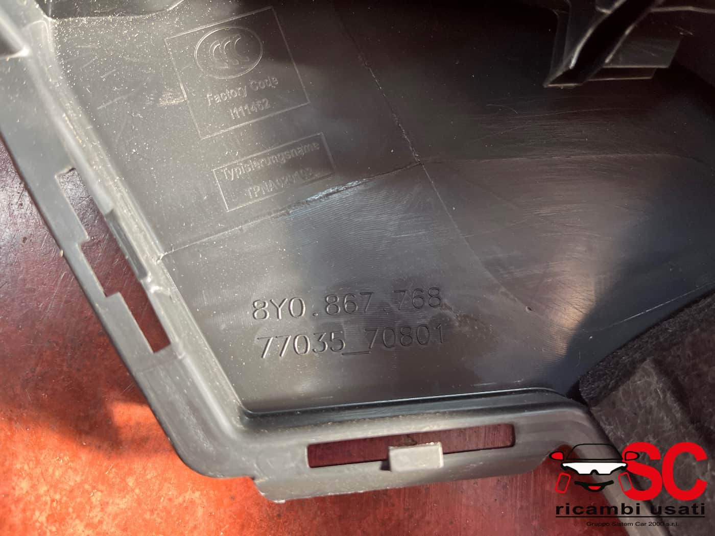 Rivestimento Montante Posteriore Audi A3 8y 8Y0867768 8Y0867767 - 41805