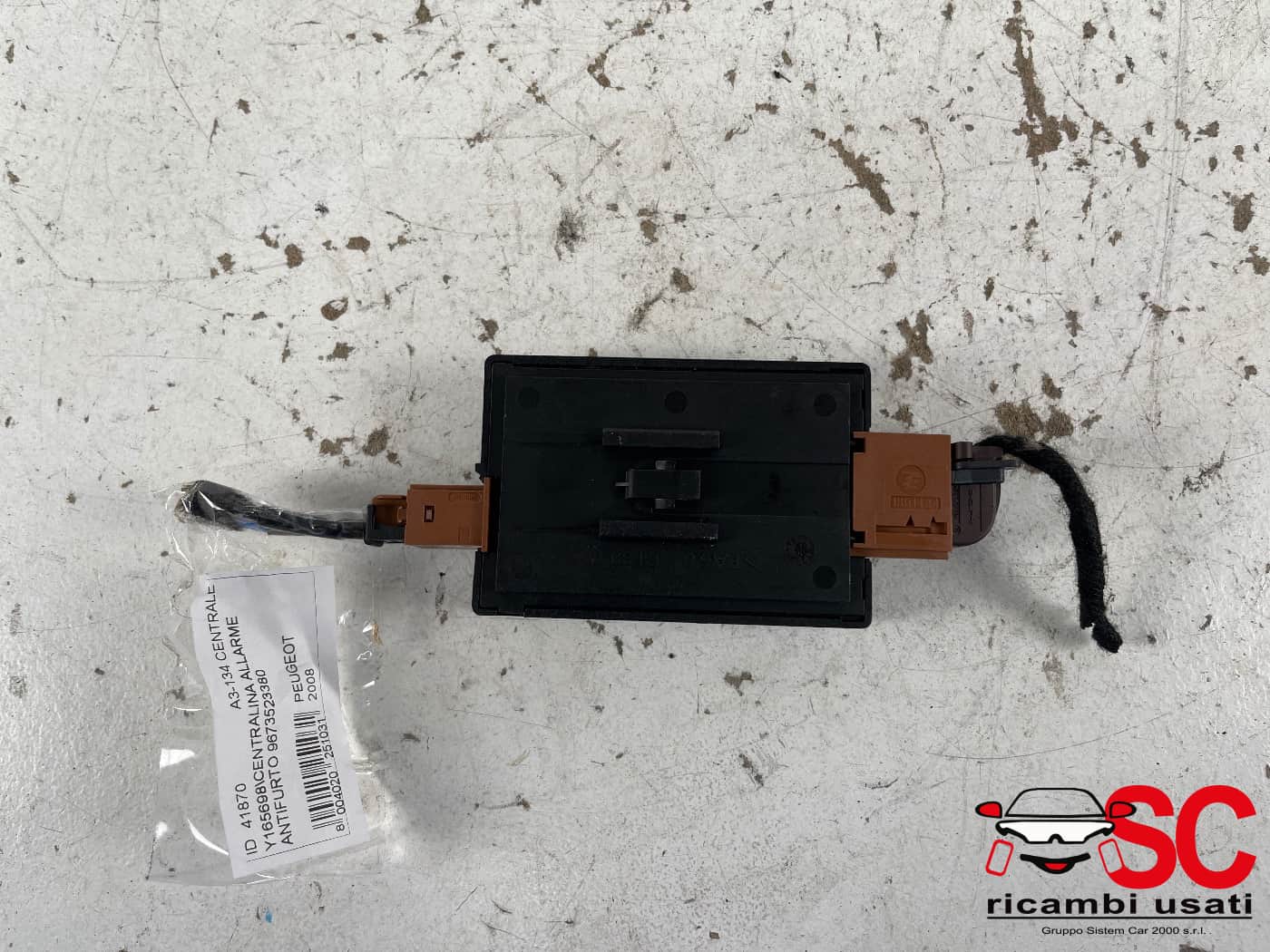 Centralina Allarme Peugeot 2008 9673523380 - 41870 Centralina Allarme Peugeot 2008 9673523380 - 41870