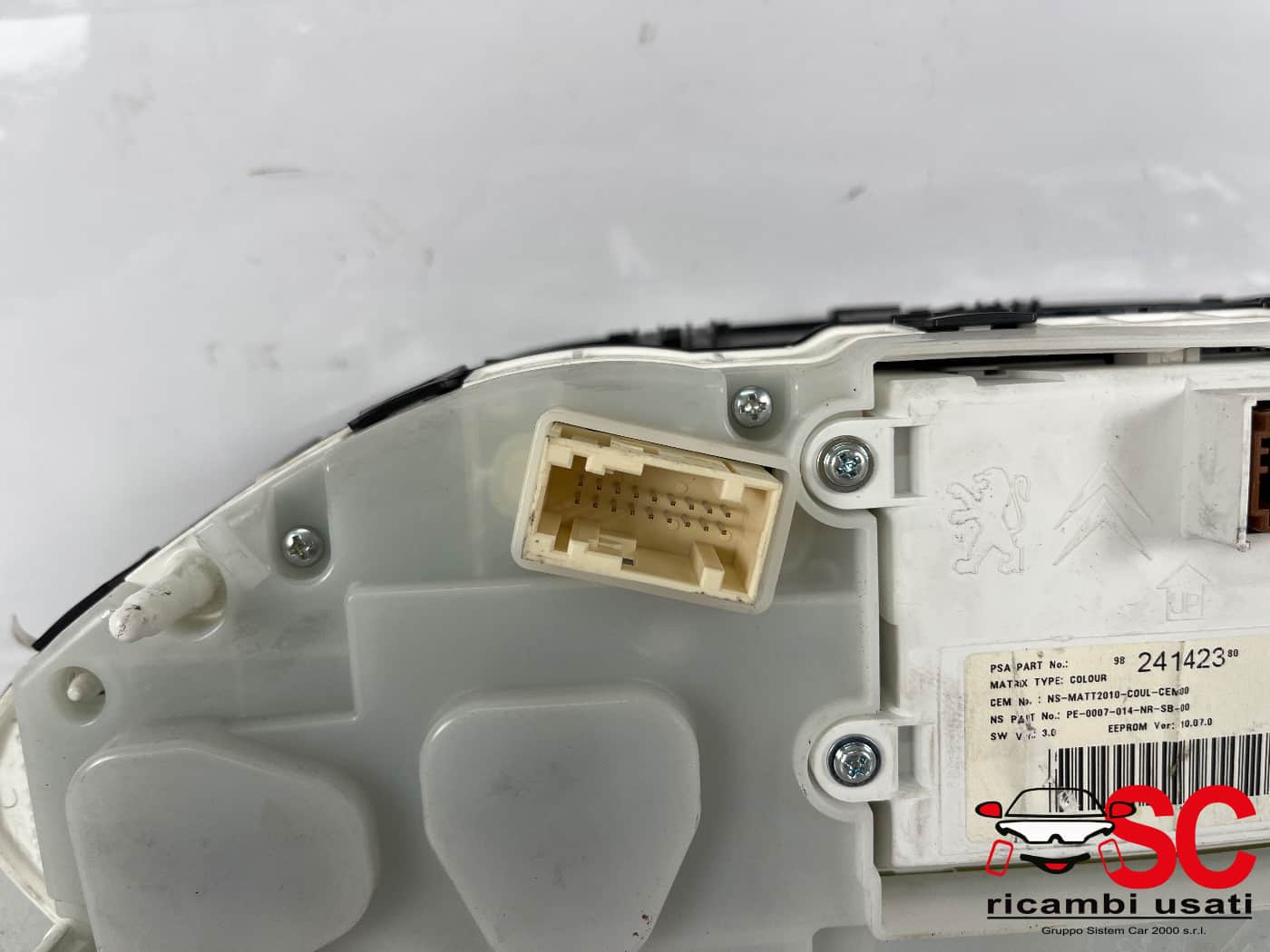 Quadro Strumenti Peugeot 2008 1.6 Hdi 9824142380 - 41885 Quadro Strumenti Peugeot 2008 1.6 Hdi 9824142380 - 41885