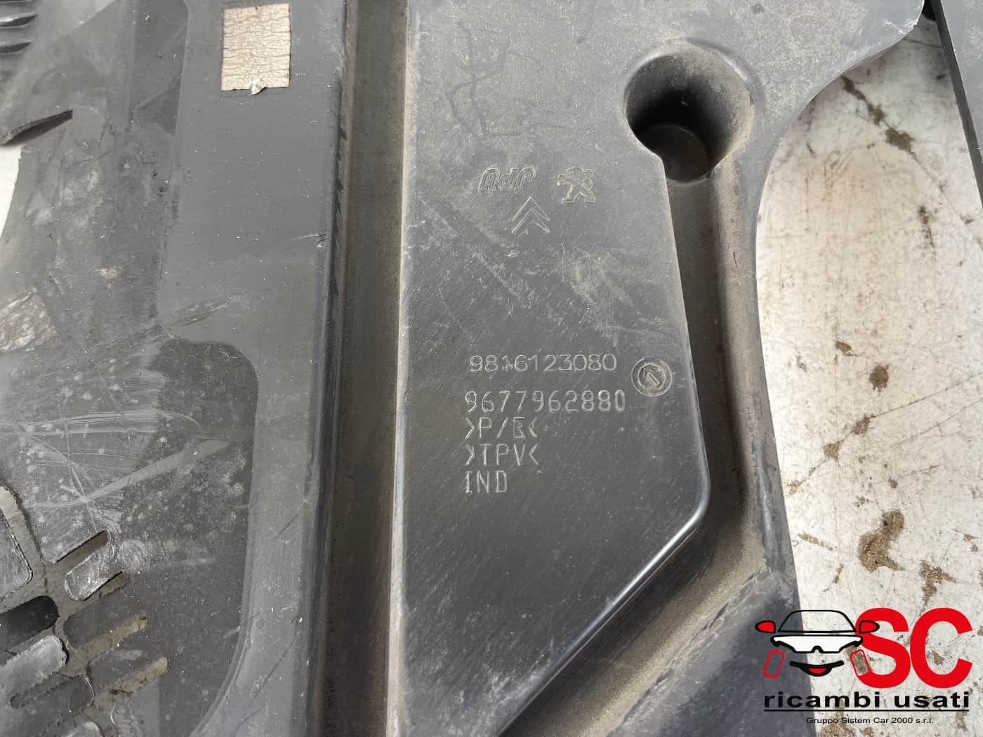 Convogliatore Radiatore Peugeot 2008 1.6 Hdi 9816122980 9816123080 - 41912 Convogliatore Radiatore Peugeot 2008 1.6 Hdi 9816122980 9816123080 - 41912