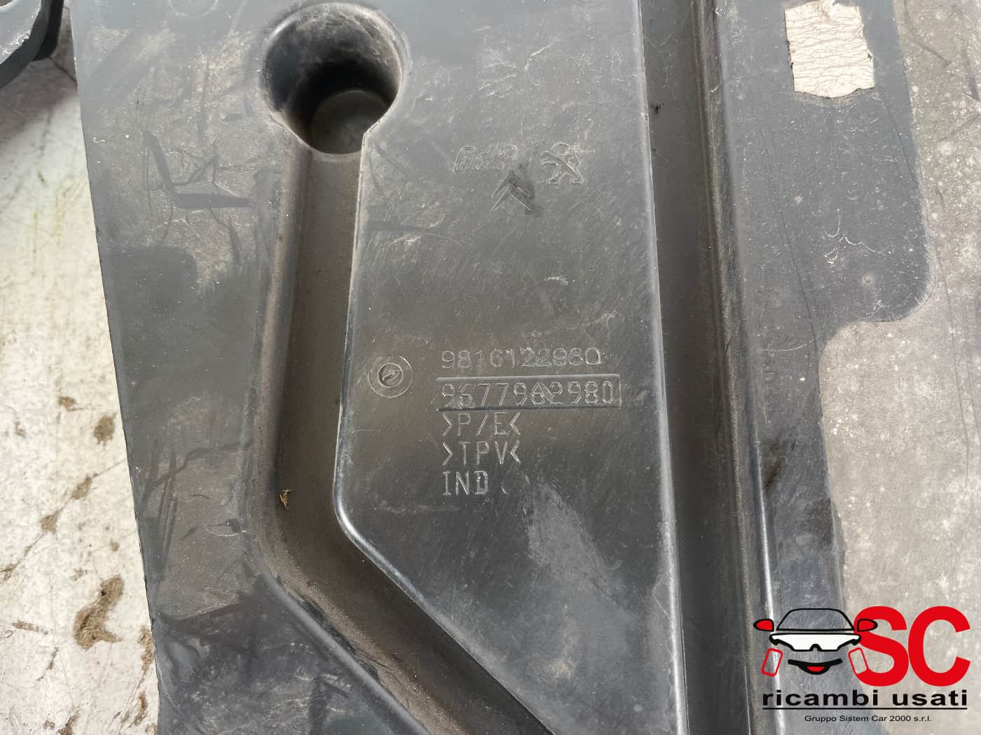 Convogliatore Radiatore Peugeot 2008 1.6 Hdi 9816122980 9816123080 - 41912 Convogliatore Radiatore Peugeot 2008 1.6 Hdi 9816122980 9816123080 - 41912