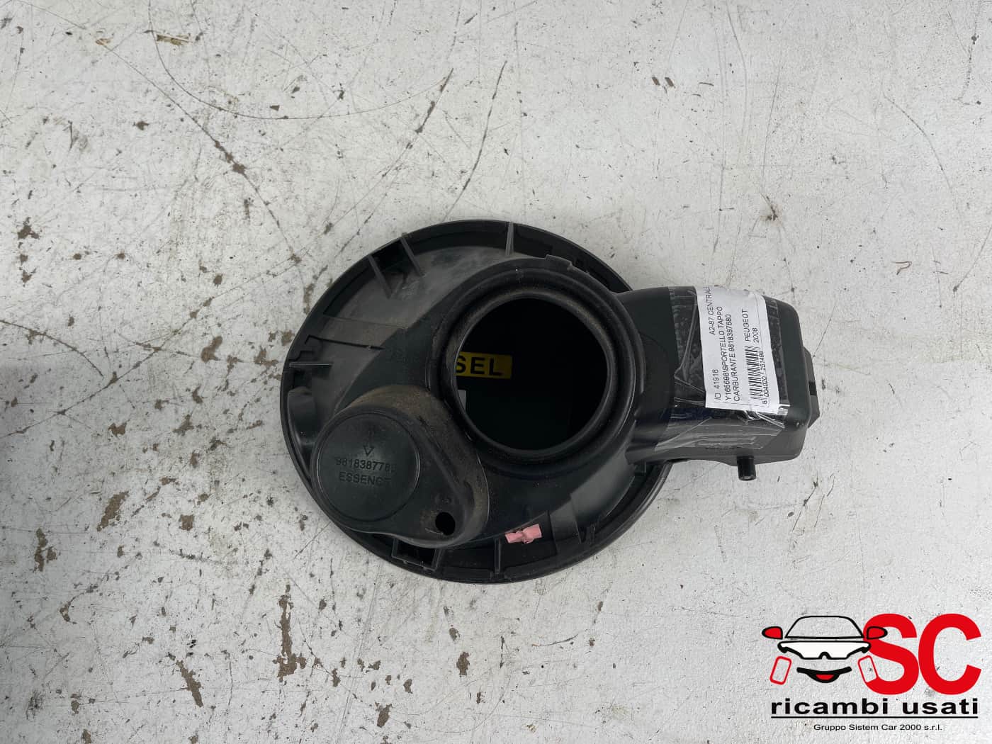 Sportello Tappo Carburante Peugeot 2008 9818387680 - 41916 Sportello Tappo Carburante Peugeot 2008 9818387680 - 41916