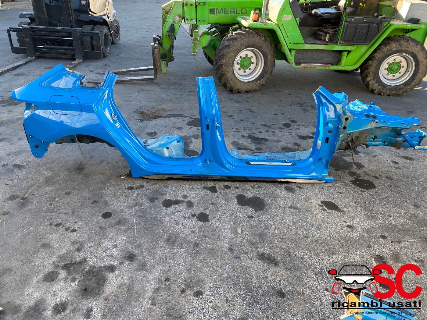 Fianco Fiancata Longherone Destro Audi A3 8y - W00543 Fianco Fiancata Longherone Destro Audi A3 8y - W00543