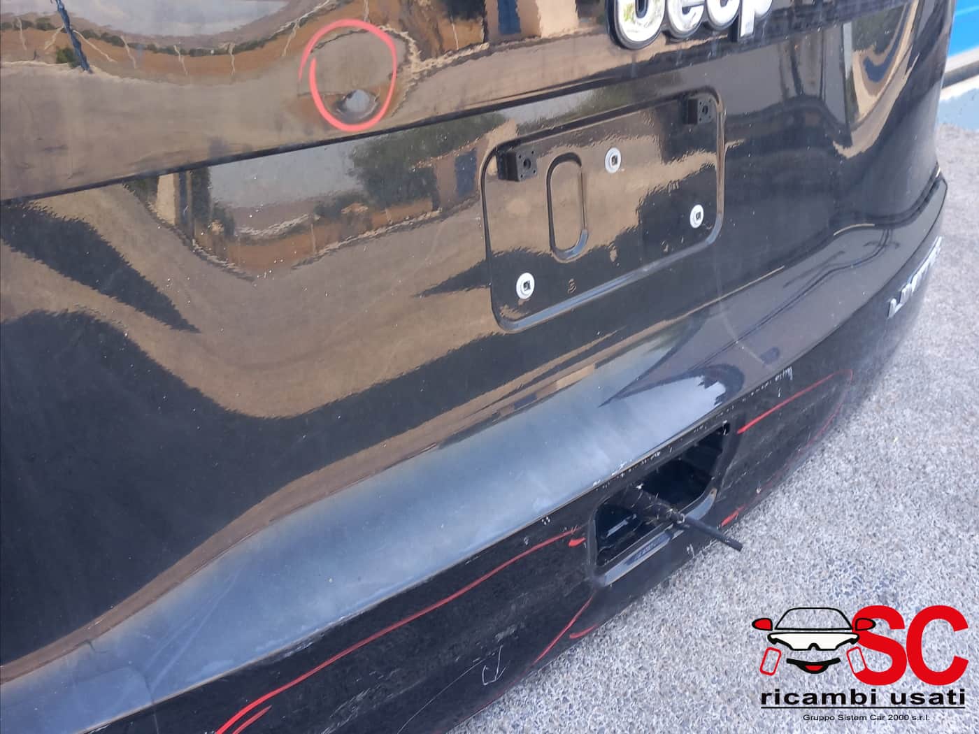 Portellone Posteriore Jeep Renegade - W01053 Portellone Posteriore Jeep Renegade - W01053