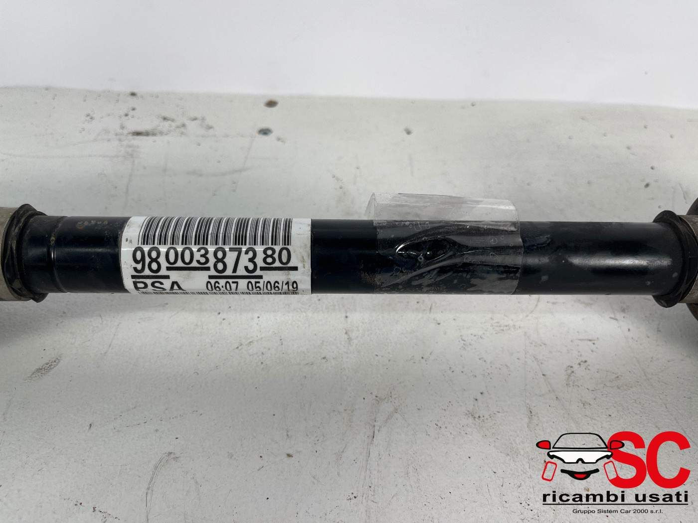 SEMIASSE ANTERIORE SINISTRO PEUGEOT 2008 Serie 9800387380 (19>)