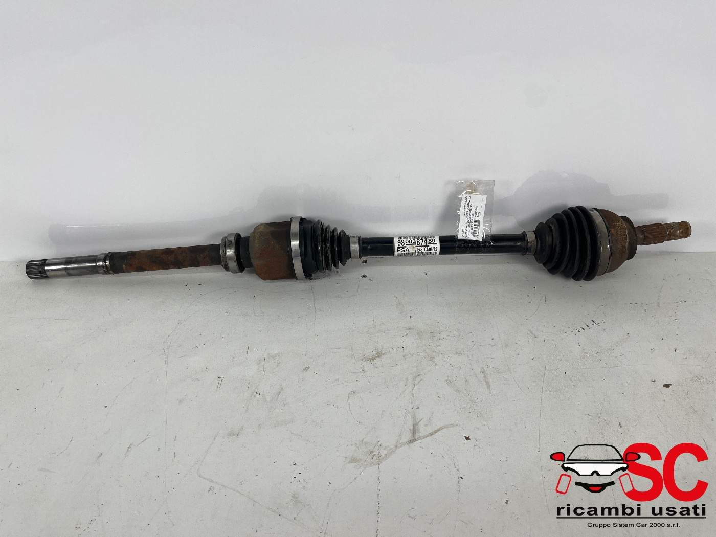 SEMIASSE ANTERIORE DESTRO PEUGEOT 2008 Serie 9800387480 (19>)