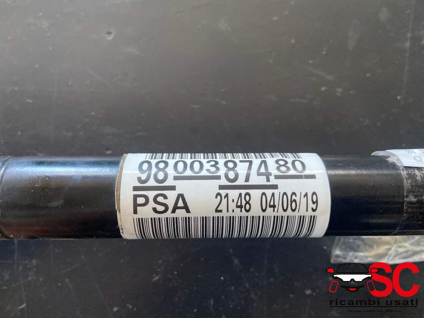 SEMIASSE ANTERIORE DESTRO PEUGEOT 2008 Serie 9800387480 (19>)
