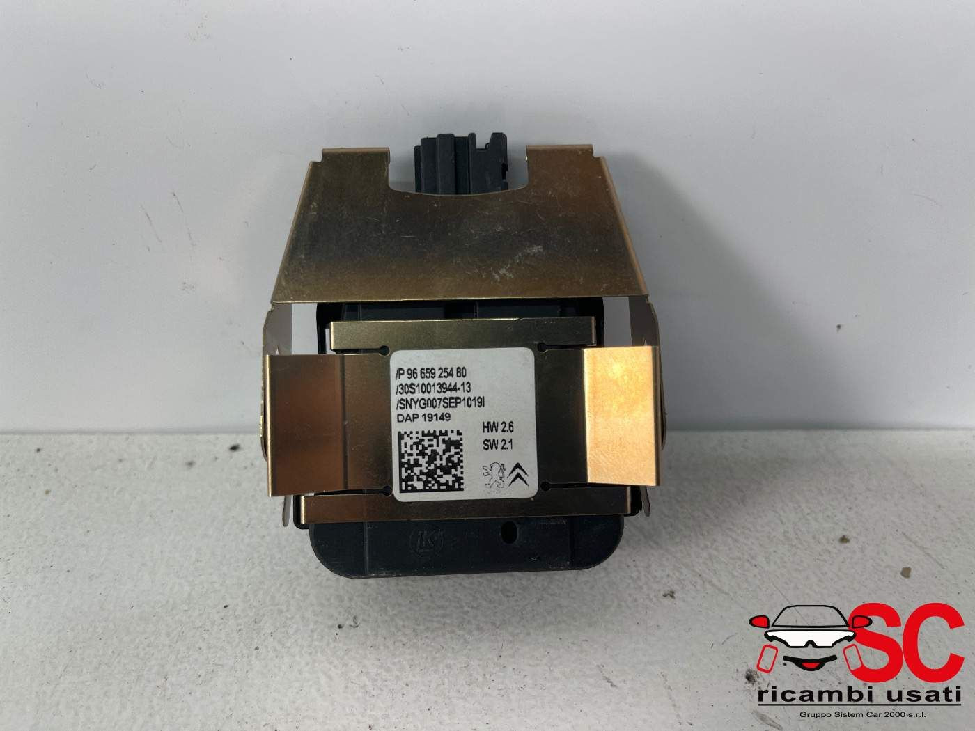 SENSORE PIOGGIA PEUGEOT 2008 Serie 9665925480 (19>)