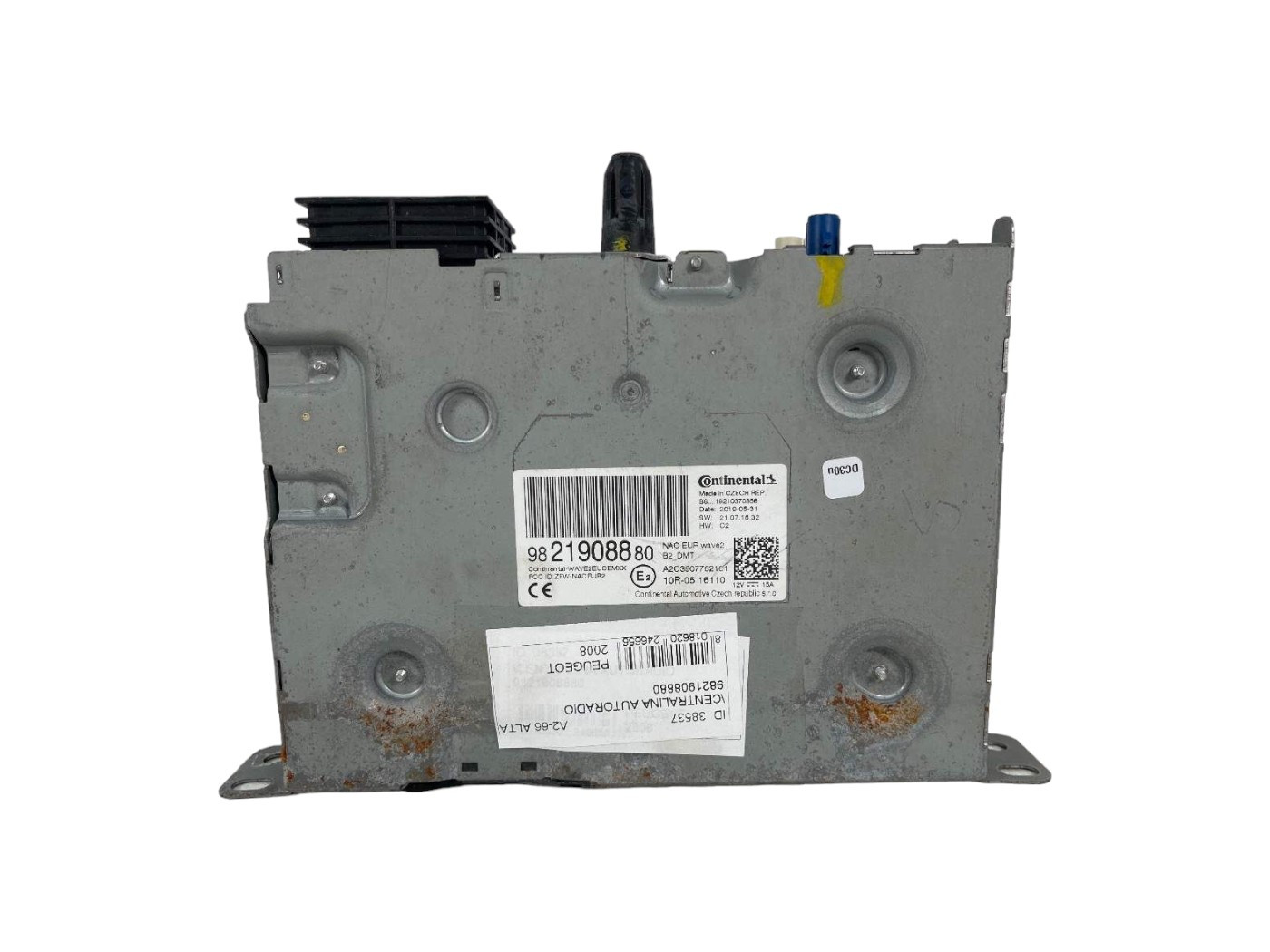 CENTRALINA AUTORADIO PEUGEOT 2008 Serie 9821908880 (19>)