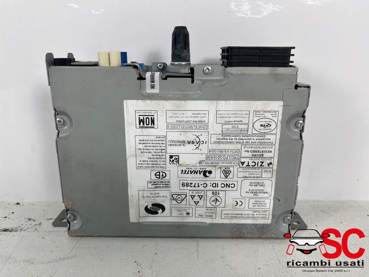CENTRALINA AUTORADIO PEUGEOT 2008 Serie 9821908880 (19>)
