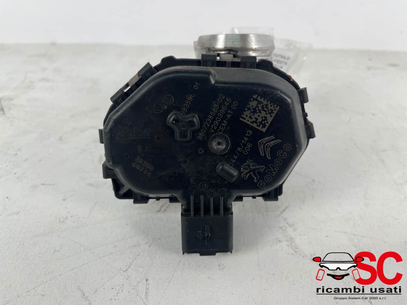 9807238580 9807238580 CORPO FARFALLATO FORD Fiesta 7° Serie diesel