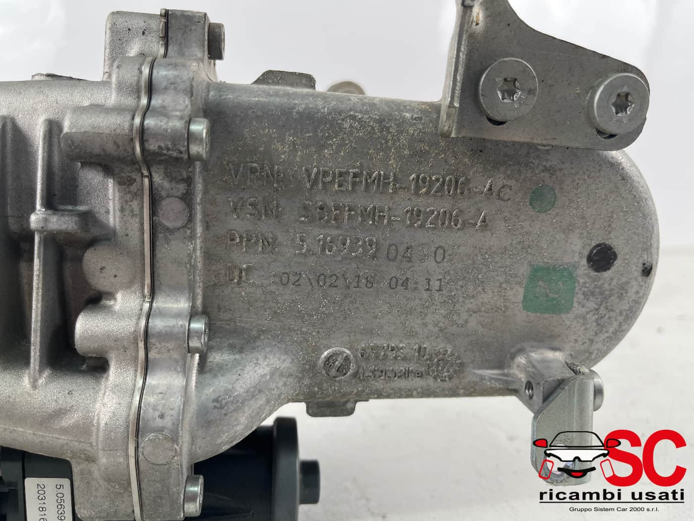 FM5Q9D475AA GRUPPO VALVOLA EGR FORD Fiesta 7° Serie diesel