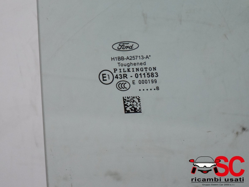 VETRO SCENDENTE POSTERIORE SINISTRO FORD Fiesta 7° Serie (17>>)