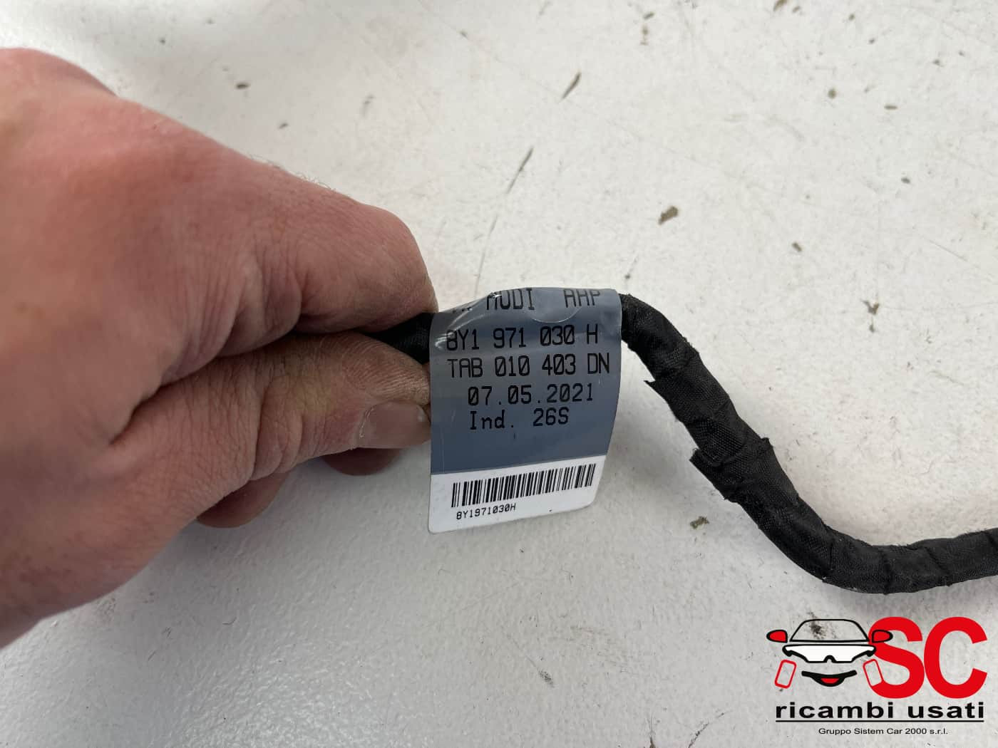 CABLAGGIO PORTA ANTERIORE DESTRA AUDI A3 Sportback (8YA) 8Y1971030H (19>)