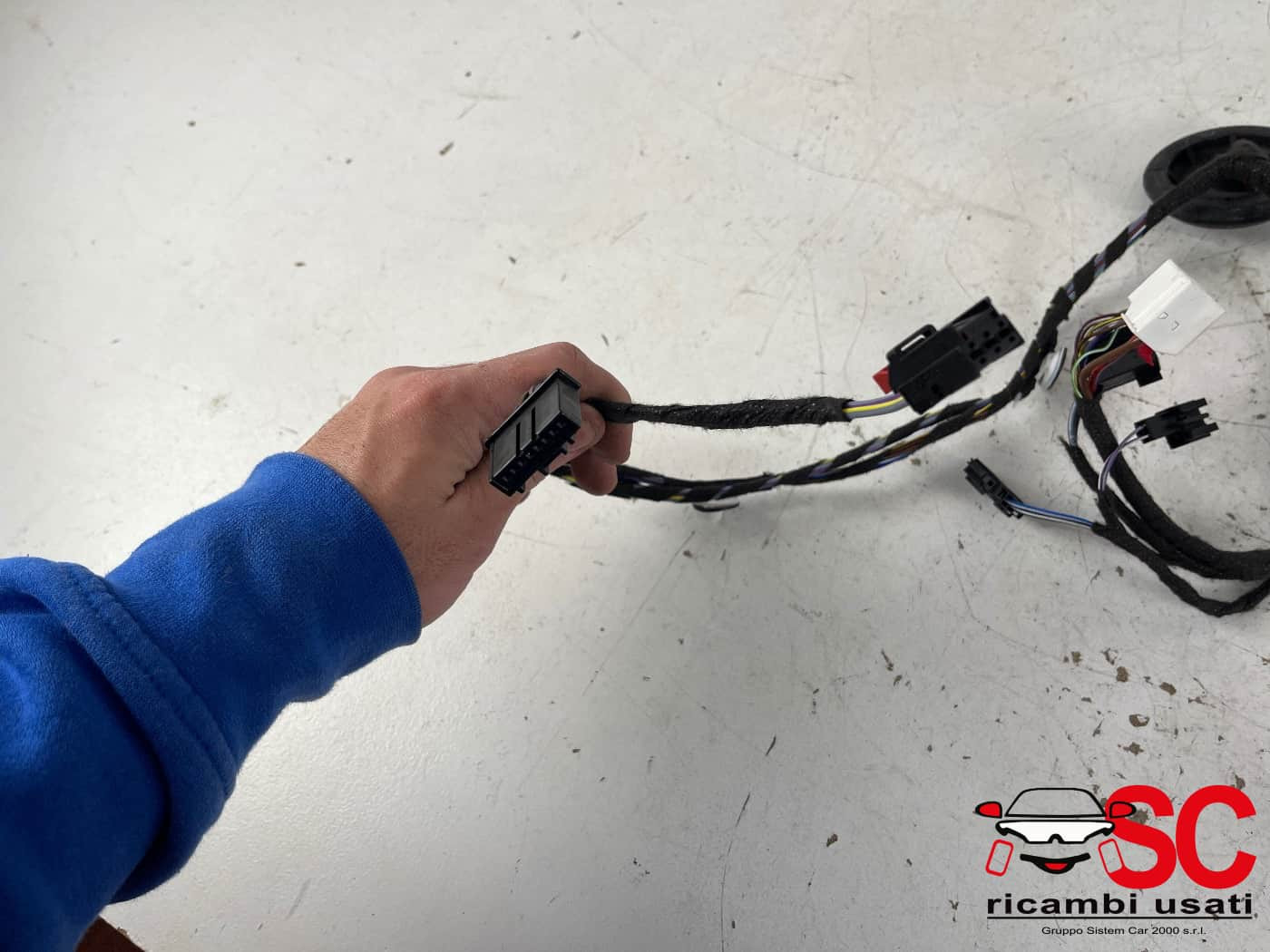 IMPIANTO ELETTRICO (CABLAGGIO) PORTA POSTERIORE SX AUDI A3 Sportback (8YA) 8Y0971687F (19>)