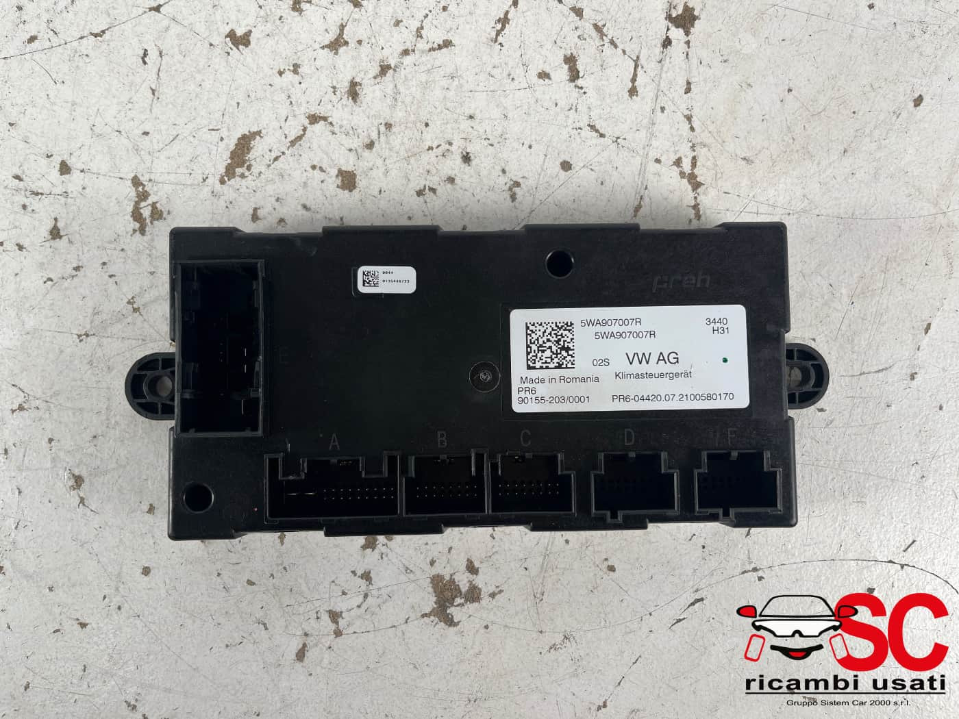 5WA907007R 5WA907007R CENTRALINA ARIA CONDIZIONATA AUDI A3 Sportback (8YA) diesel