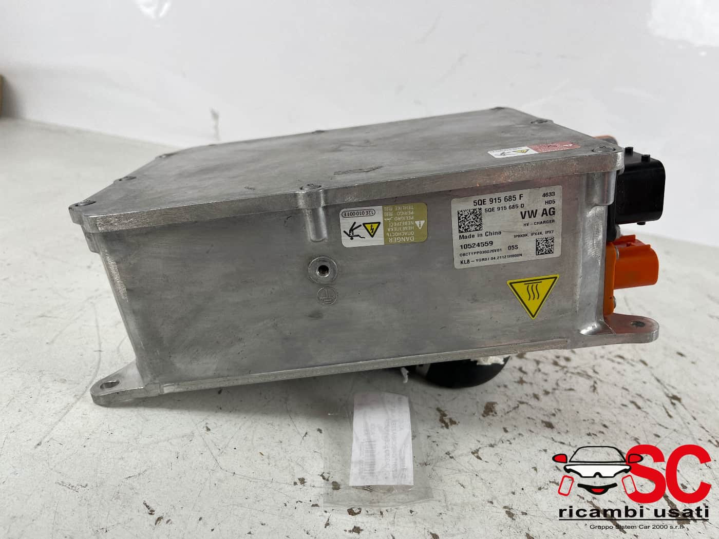 5QE915685F CARICABATTERIE AUTO IBRIDA AUDI A3 Sportback (8YA) benzina