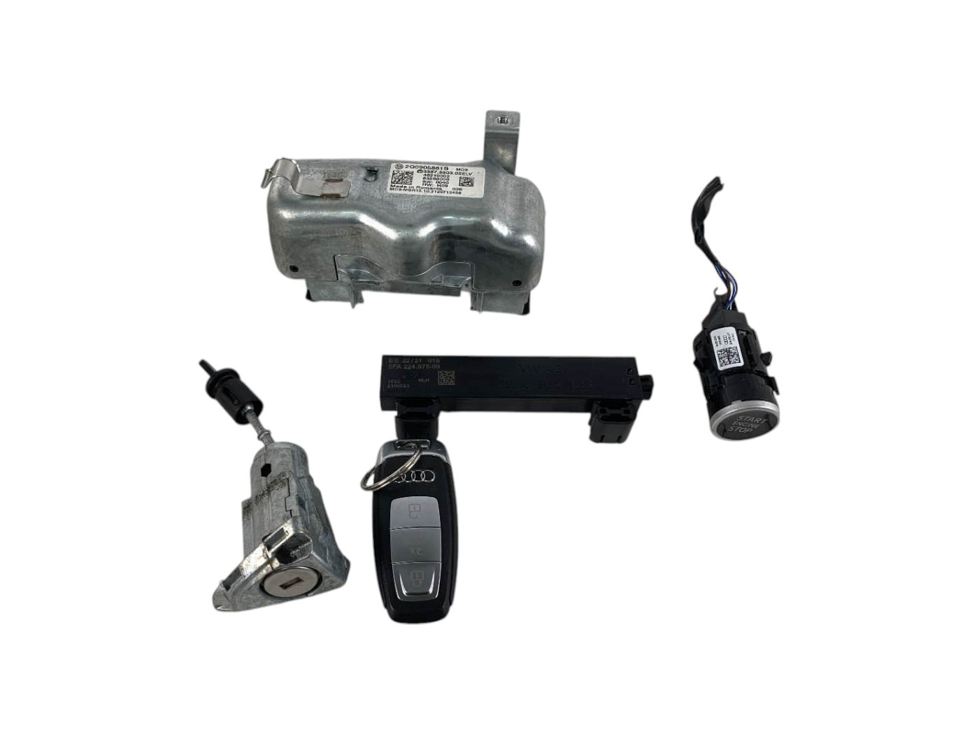2Q0905861B BLOCCHETTO ACCENSIONE CON CHIAVE PIU AUDI A3 Sportback (8YA) benzina