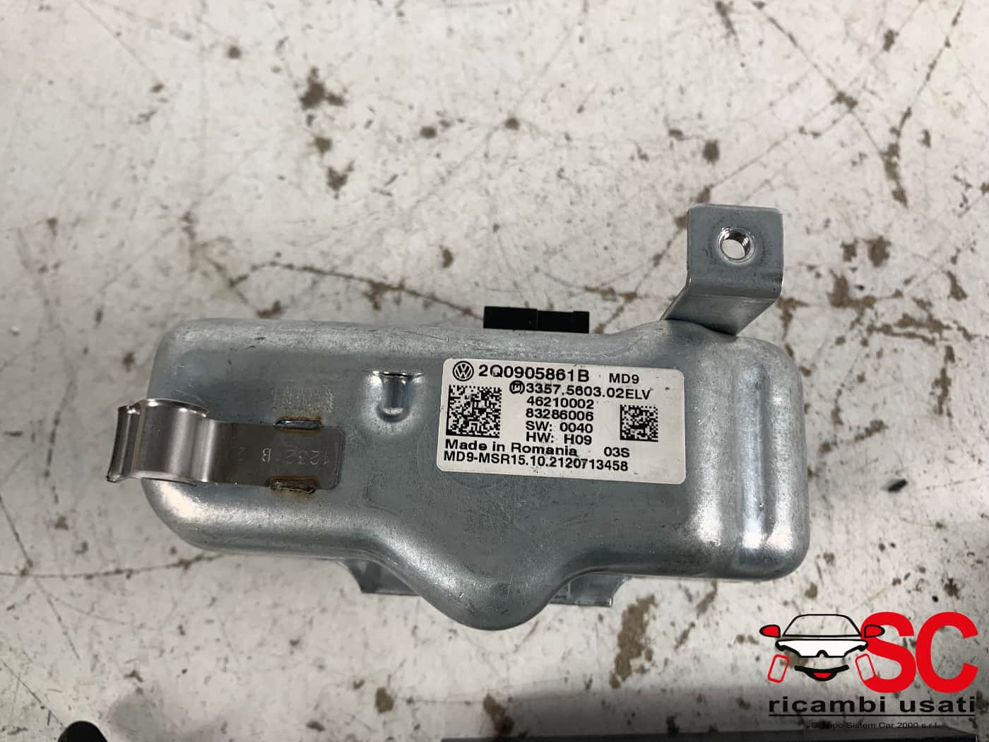 2Q0905861B BLOCCHETTO ACCENSIONE CON CHIAVE PIU AUDI A3 Sportback (8YA) benzina