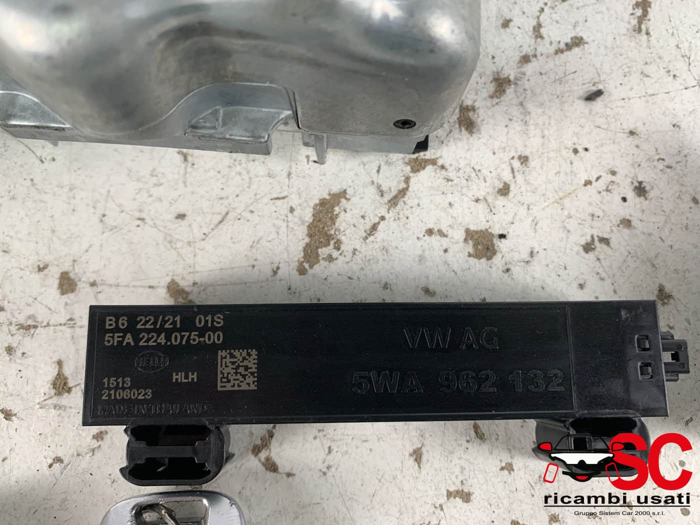 2Q0905861B BLOCCHETTO ACCENSIONE CON CHIAVE PIU AUDI A3 Sportback (8YA) benzina