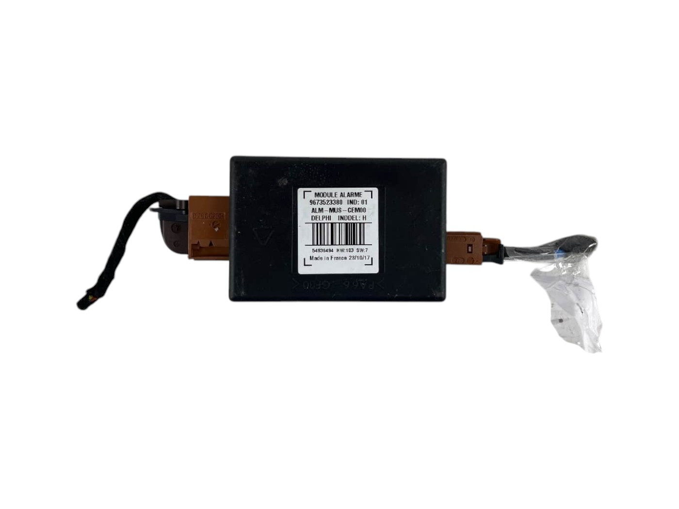 9673523380 9673523380 CENTRALINA MODULO DI CONTROLLO PEUGEOT 2008 1° Serie diesel
