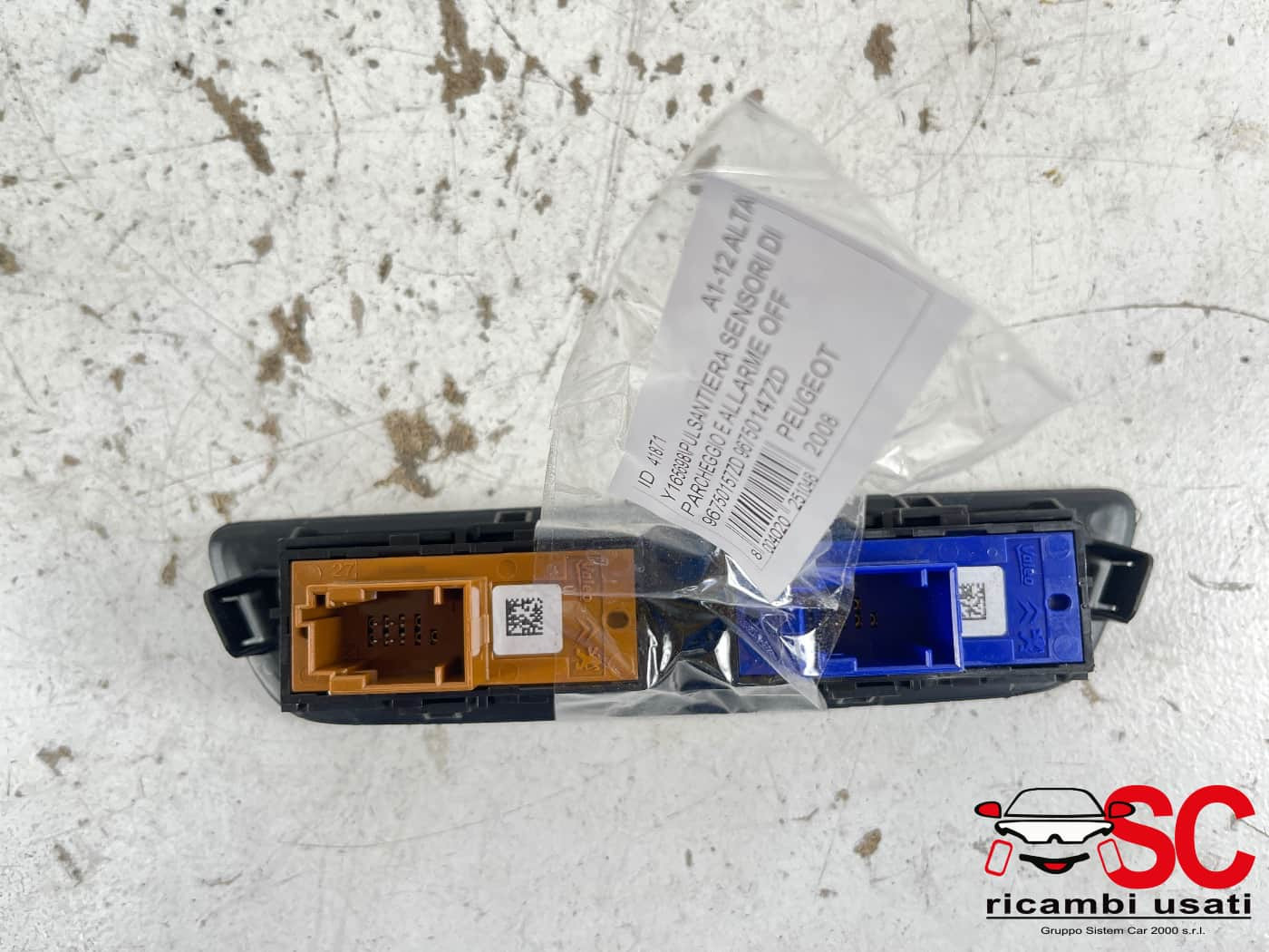 PULSANTI PEUGEOT 2008 1° Serie 96750157ZD (13>)