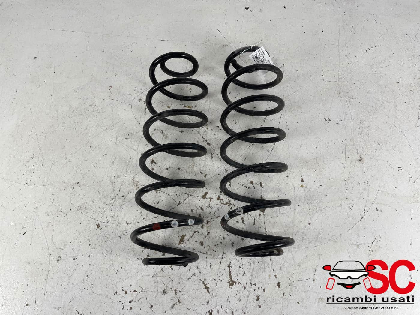 COPPIA MOLLE SOSPENSIONI POSTERIORI PEUGEOT 2008 1° Serie 9807065480 (13>)