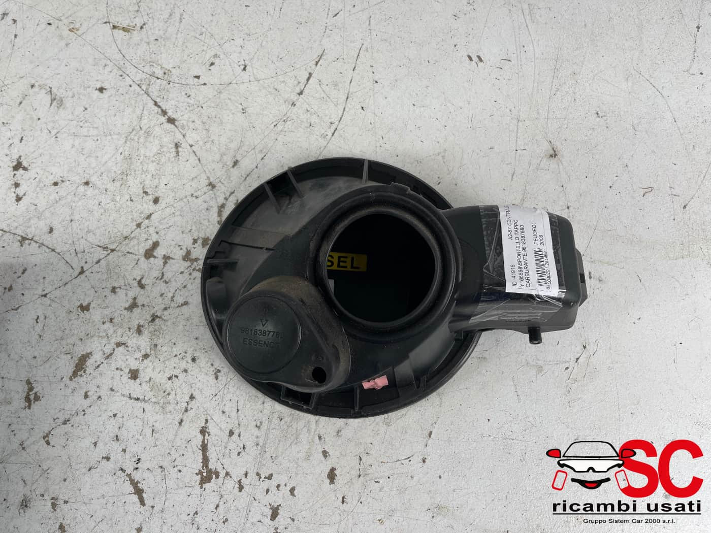 SPORTELLINO CARBURANTE PEUGEOT 2008 1° Serie 9818387680 (13>)
