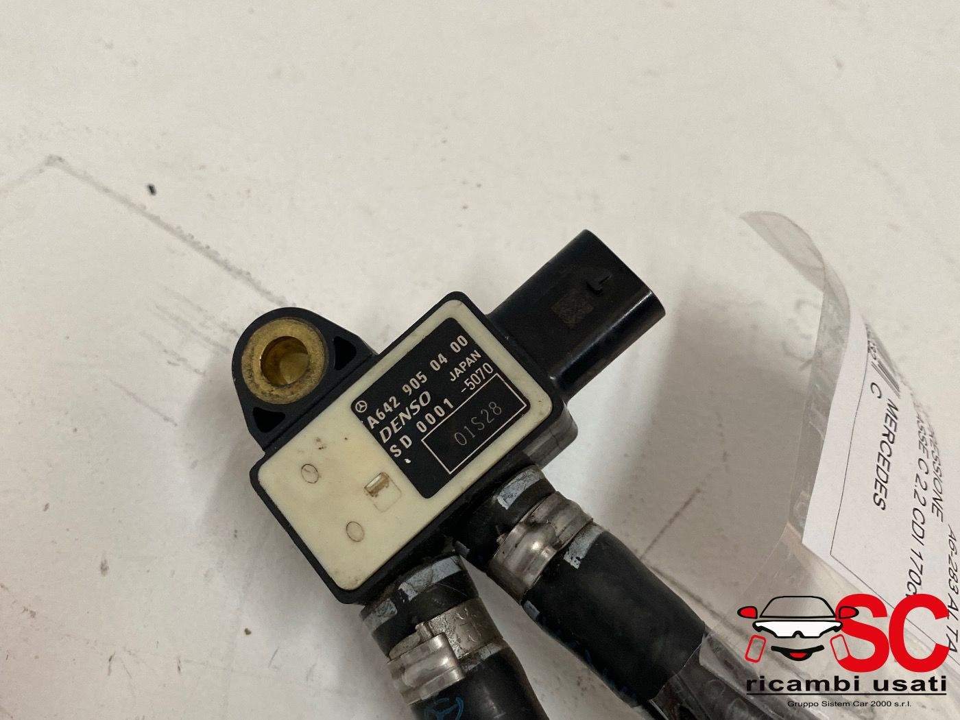 Sensore Di Pressione Mercedes Classe C 2.2 Cdi A6429050400 A0009056503 - 37803