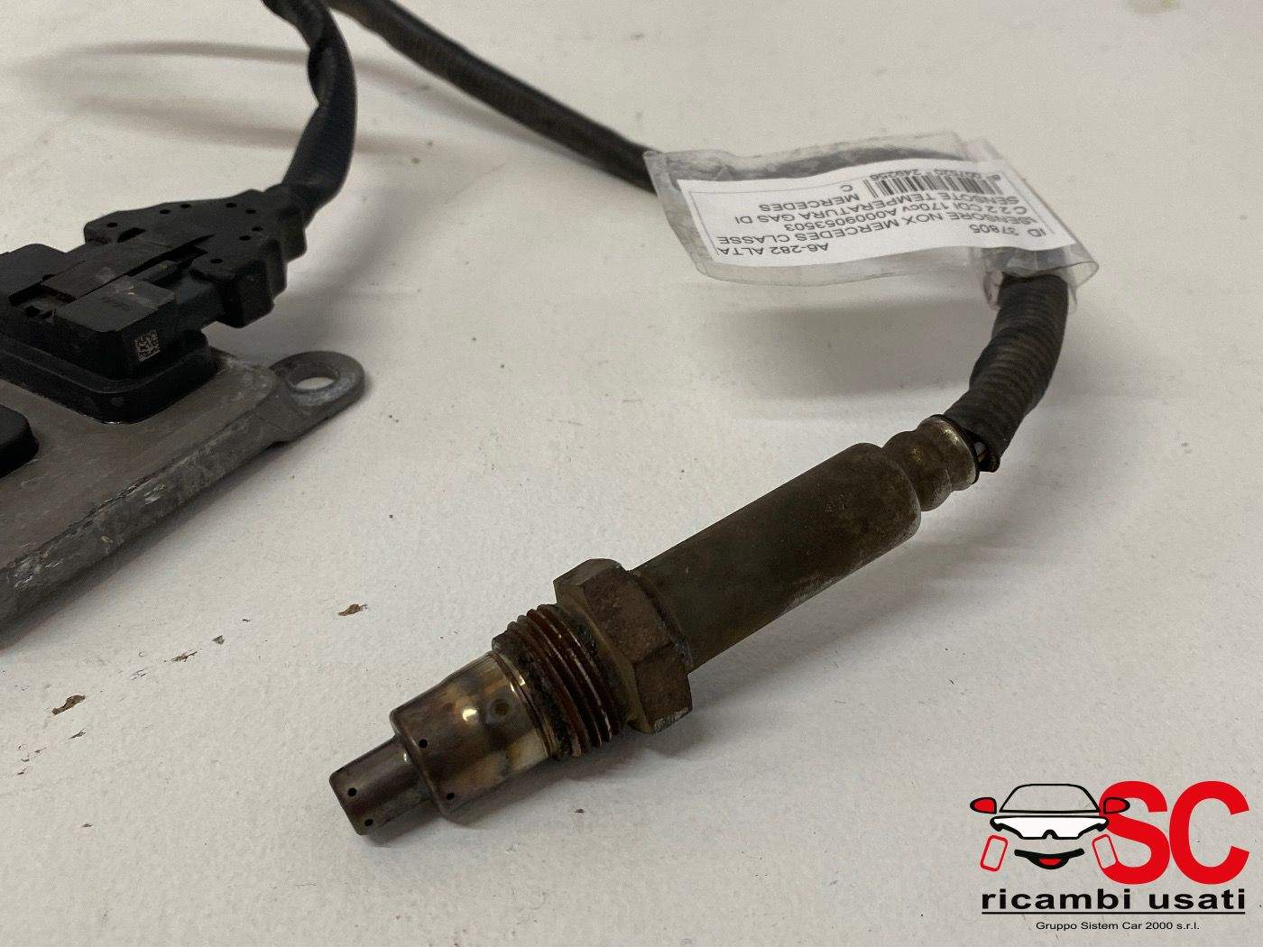 Sensore Nox Mercedes Classe C 2.2 Cdi A0009053503 A0009053603 - 37805 Sensore Nox Mercedes Classe C 2.2 Cdi A0009053503 A0009053603 - 37805