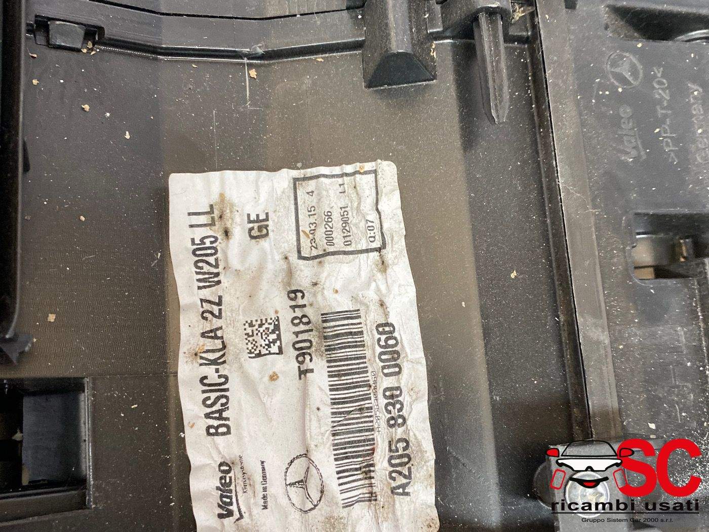 Stufa Mercedes Classe C A2058300060 - 37836