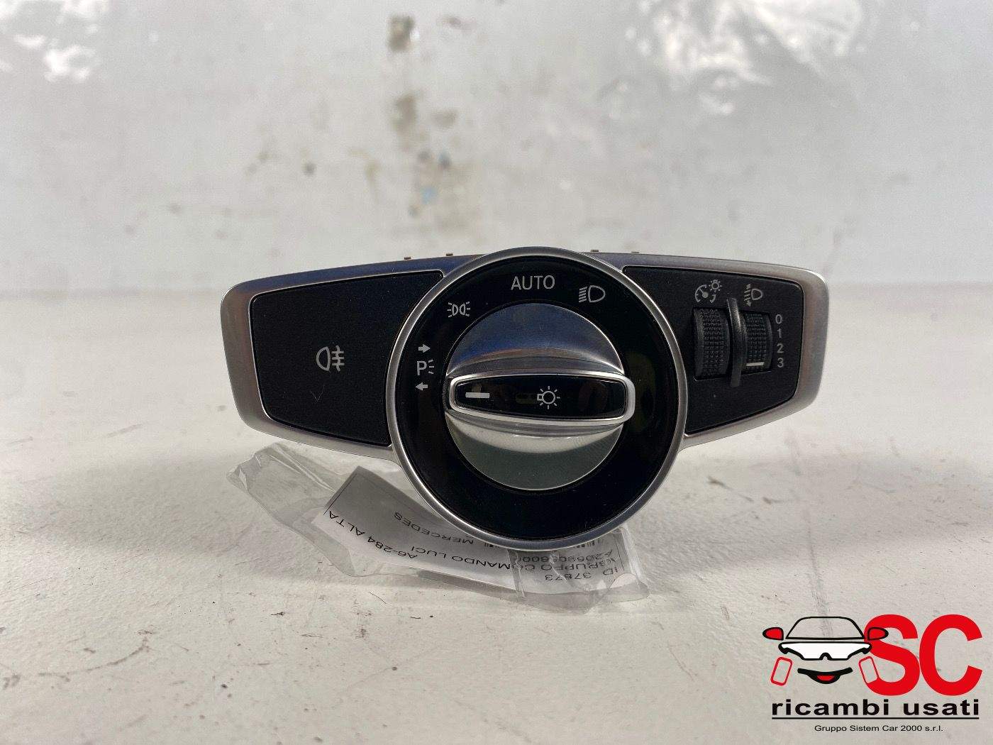 Gruppo Comando Luci Mercedes Classe C W205 A2059056000 A2059057207 - 37873 Gruppo Comando Luci Mercedes Classe C W205 A2059056000 A2059057207 - 37873