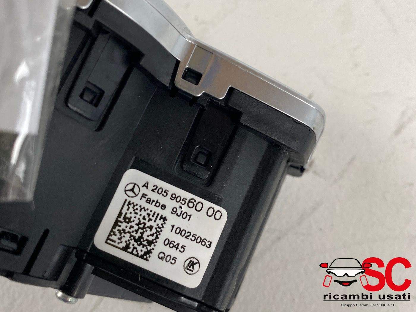 Gruppo Comando Luci Mercedes Classe C W205 A2059056000 A2059057207 - 37873 Gruppo Comando Luci Mercedes Classe C W205 A2059056000 A2059057207 - 37873