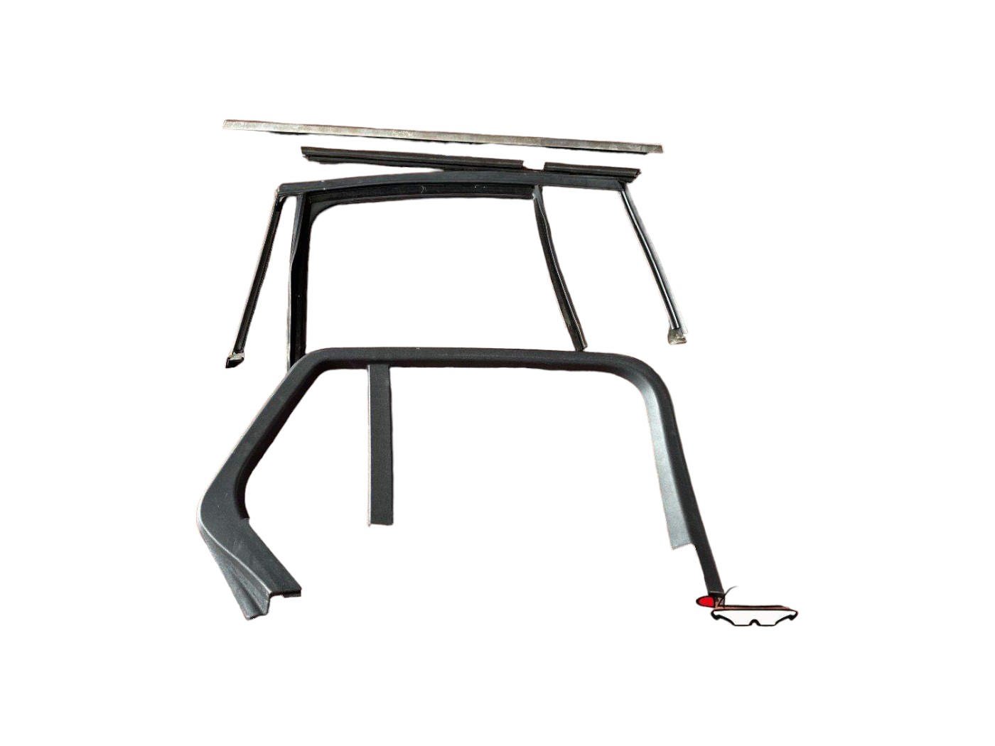 Guarnizione Vetro Porta Post Sx Classe C W205 A2057300524 - 37889