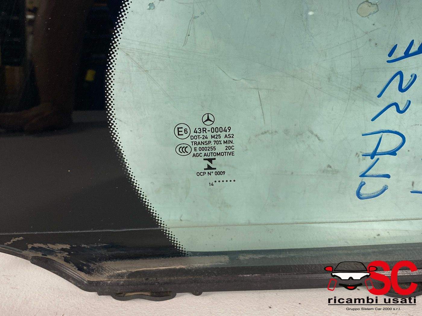 Vetro Fisso Posteriore Destro Classe C Sw W205 A2057300355 - 37892 Vetro Fisso Posteriore Destro Classe C Sw W205 A2057300355 - 37892