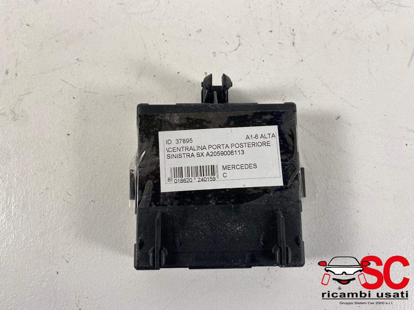 Centralina Porta Posteriore Sinistra Classe C W205 A2059006113 - 37895