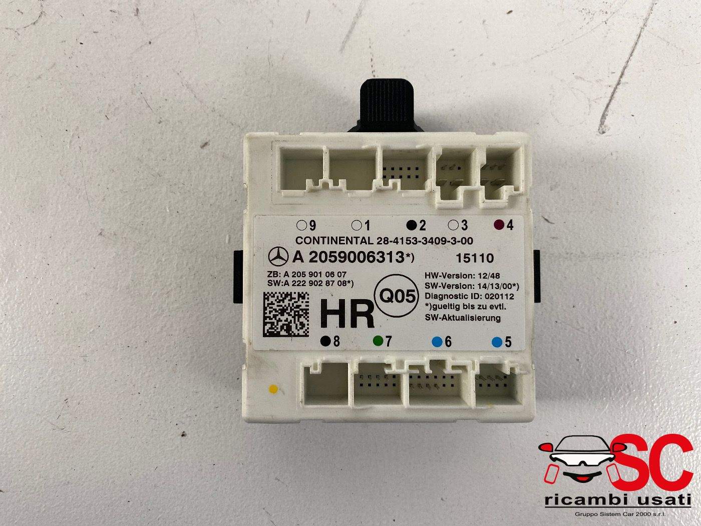 Centralina Porta Posteriore Destra Classe C W205 A2059006313 - 37896