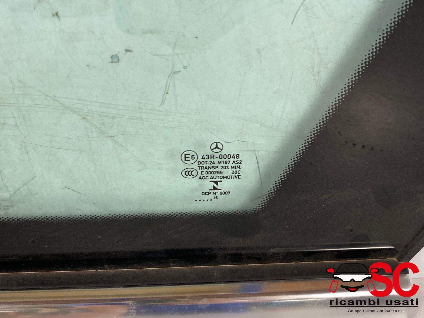 Vetro Fisso Posteriore Destro Classe C Sw A2056701012 A2056701412 - 37946