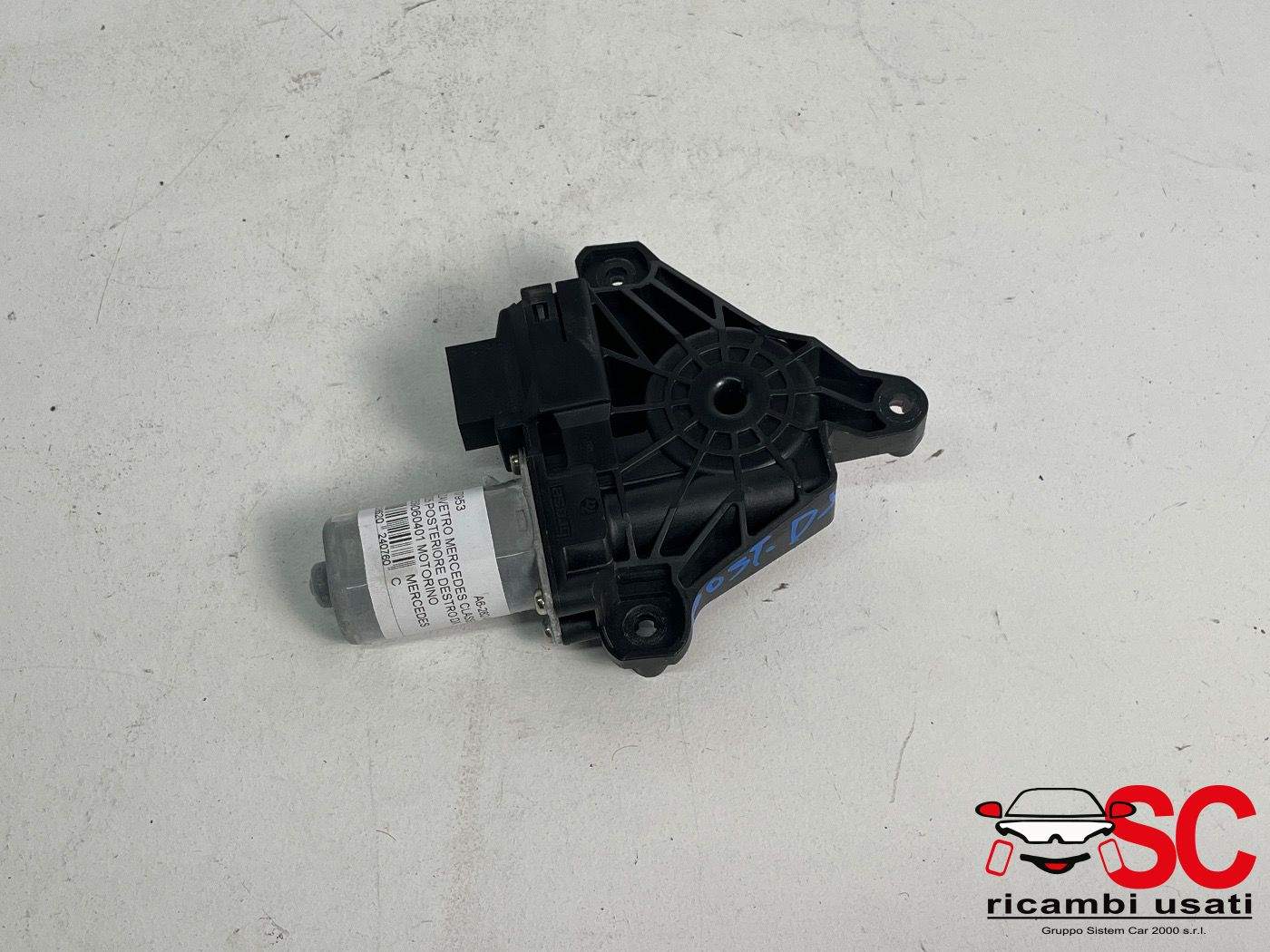 Motorino Alzavetro Post Dx Mercedes Classe C W205 A2059060401 - 37953