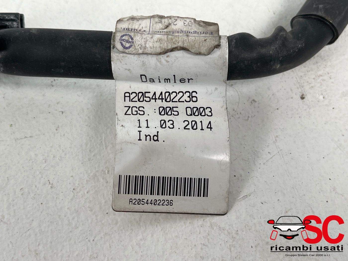 Cavo Batteria Mercedes Classe C W205 A2054402236 - 37987 Cavo Batteria Mercedes Classe C W205 A2054402236 - 37987