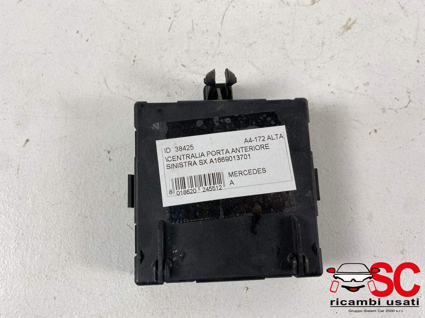 Centralina Porta Anteriore Sinistra Classe A A1669013701 - 38425